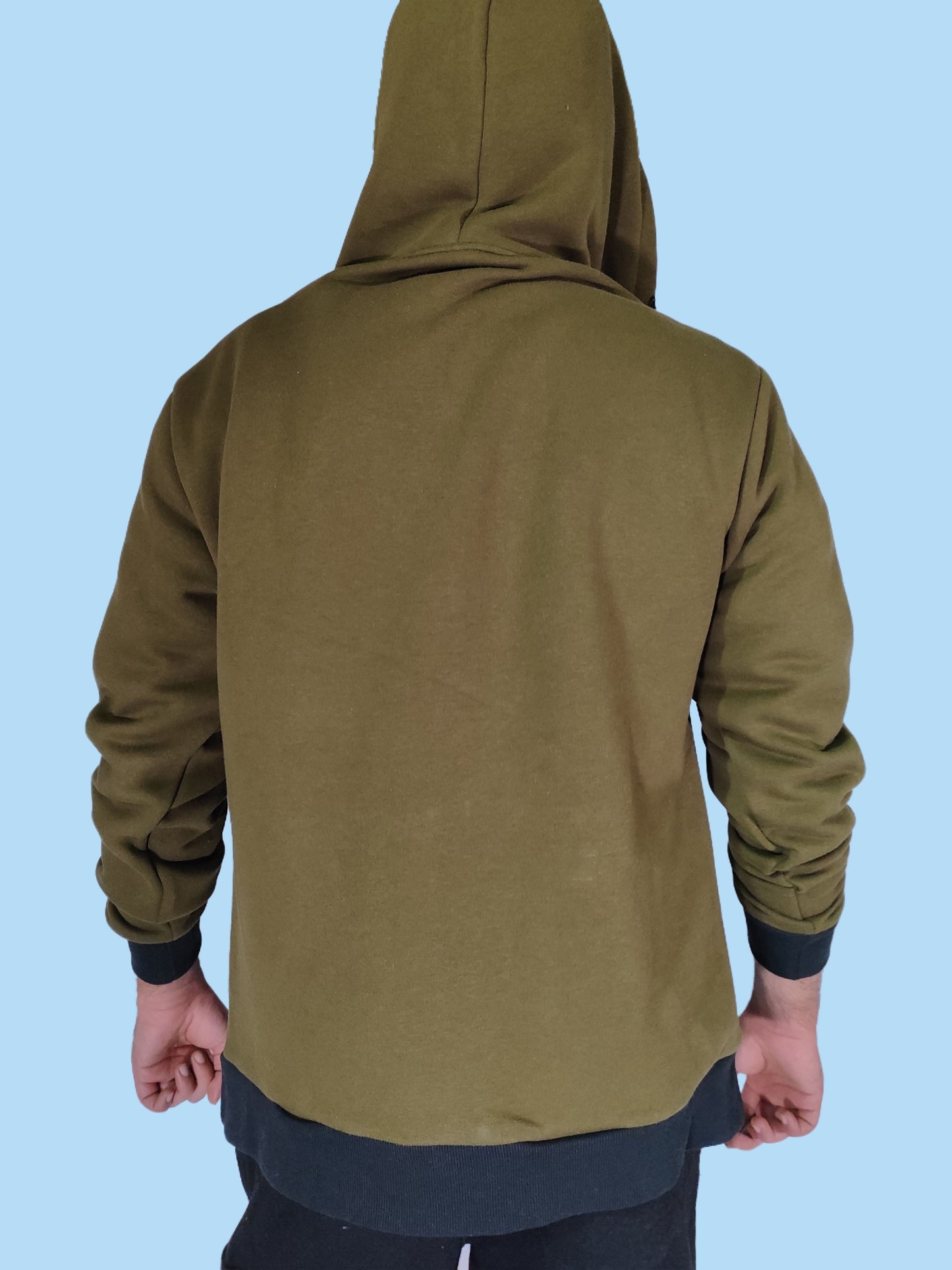 Primark - Versatile Two-Tone Zipper Hoodie