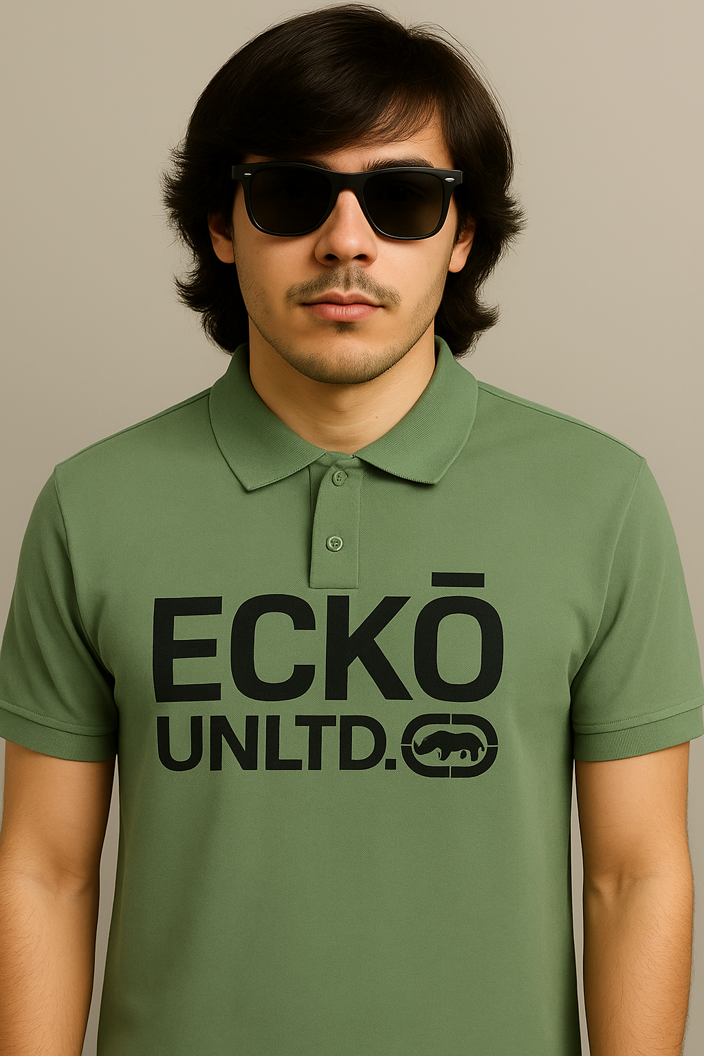 Men’s ECKŌ UNLTD. Polo – Bold Streetwear Meets Comfort
