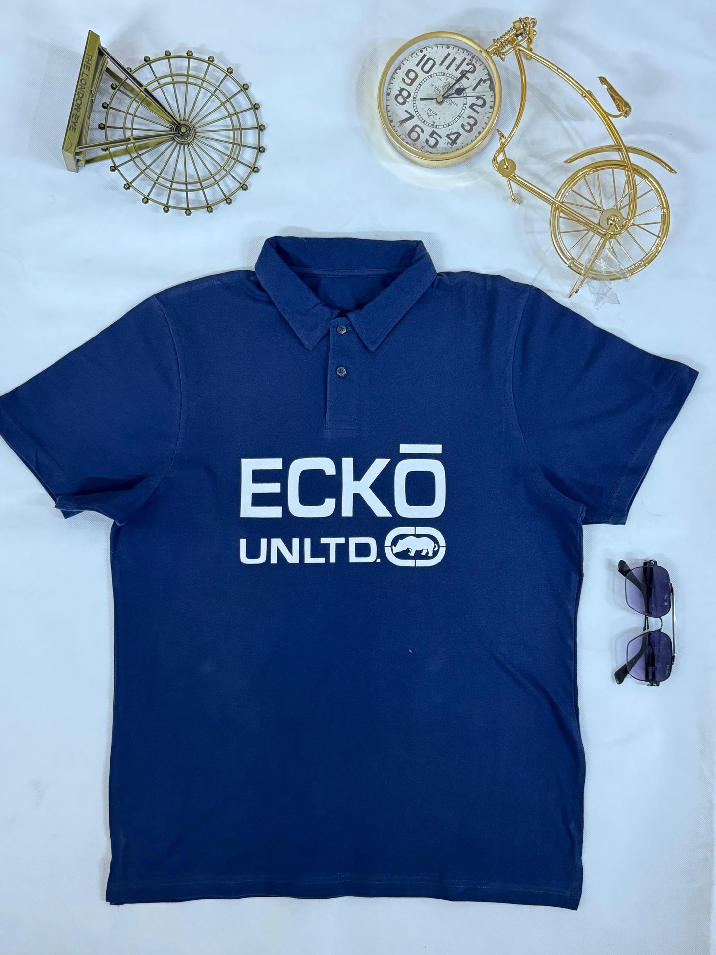 Men’s ECKŌ UNLTD. Polo – Bold Streetwear Meets Comfort