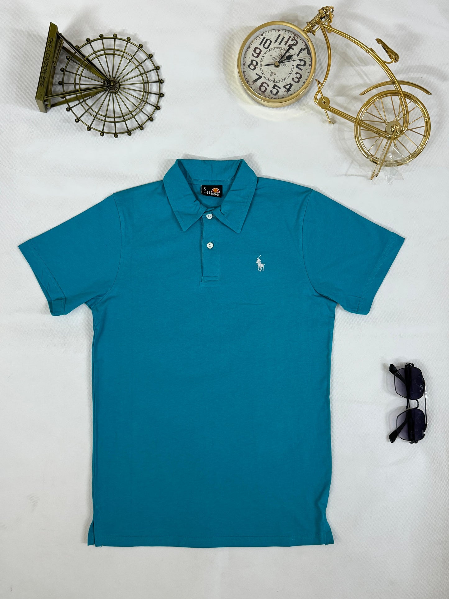 Men’s Polo Shirts – Classic Grey & Bold Teal | Everyday Comfort & Style