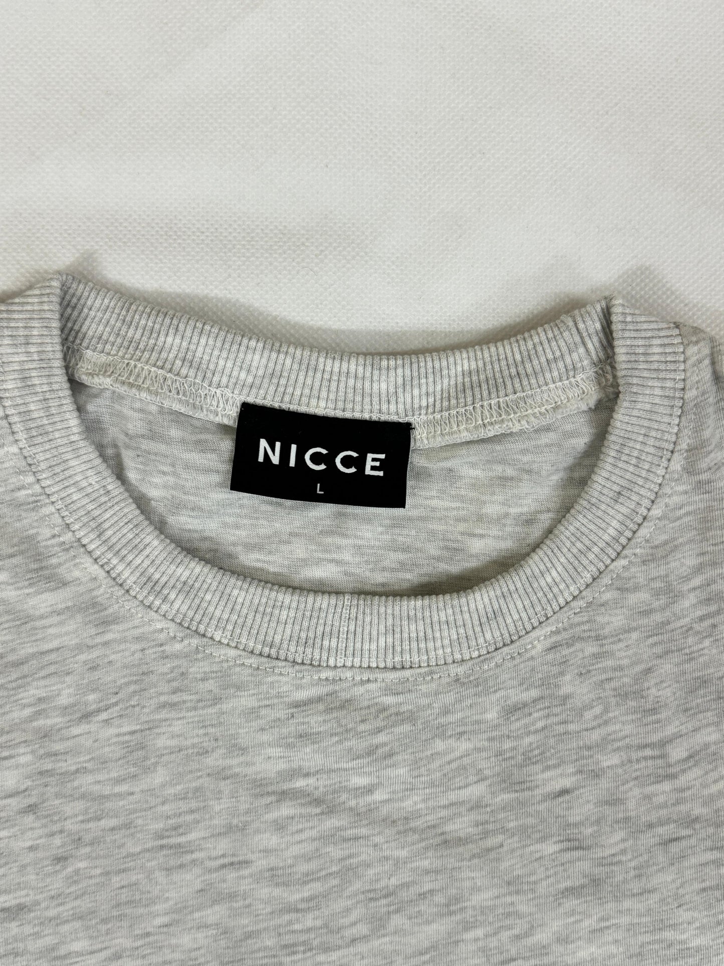 NICCE Essential Grey Cotton Tee