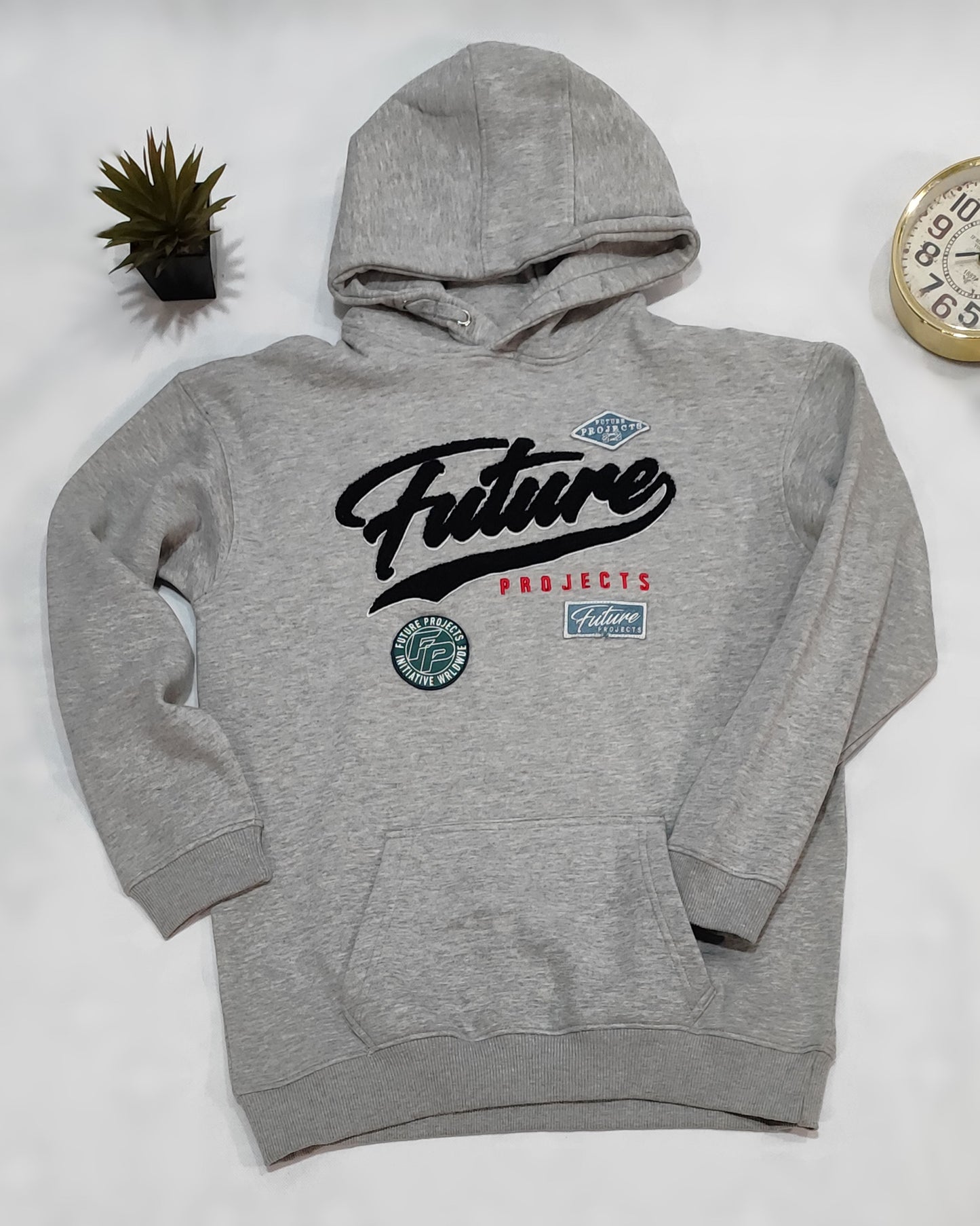 Primark - light gray pullover hoodie