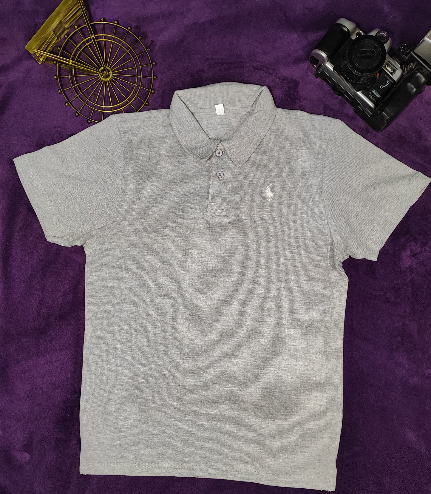 Men’s Polo Shirts – Classic Grey & Bold Teal | Everyday Comfort & Style