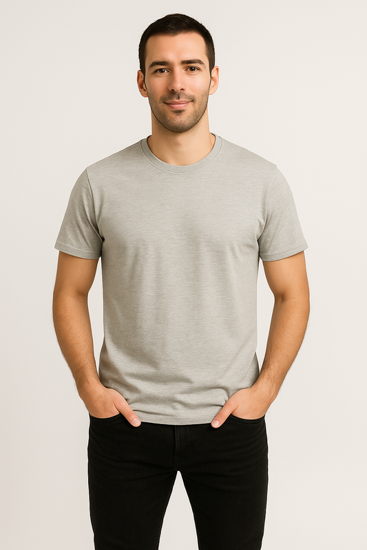 NICCE Essential Grey Cotton Tee