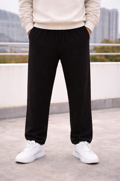 Straight Leg trouser Black