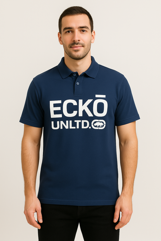 Men’s ECKŌ UNLTD. Polo – Bold Streetwear Meets Comfort