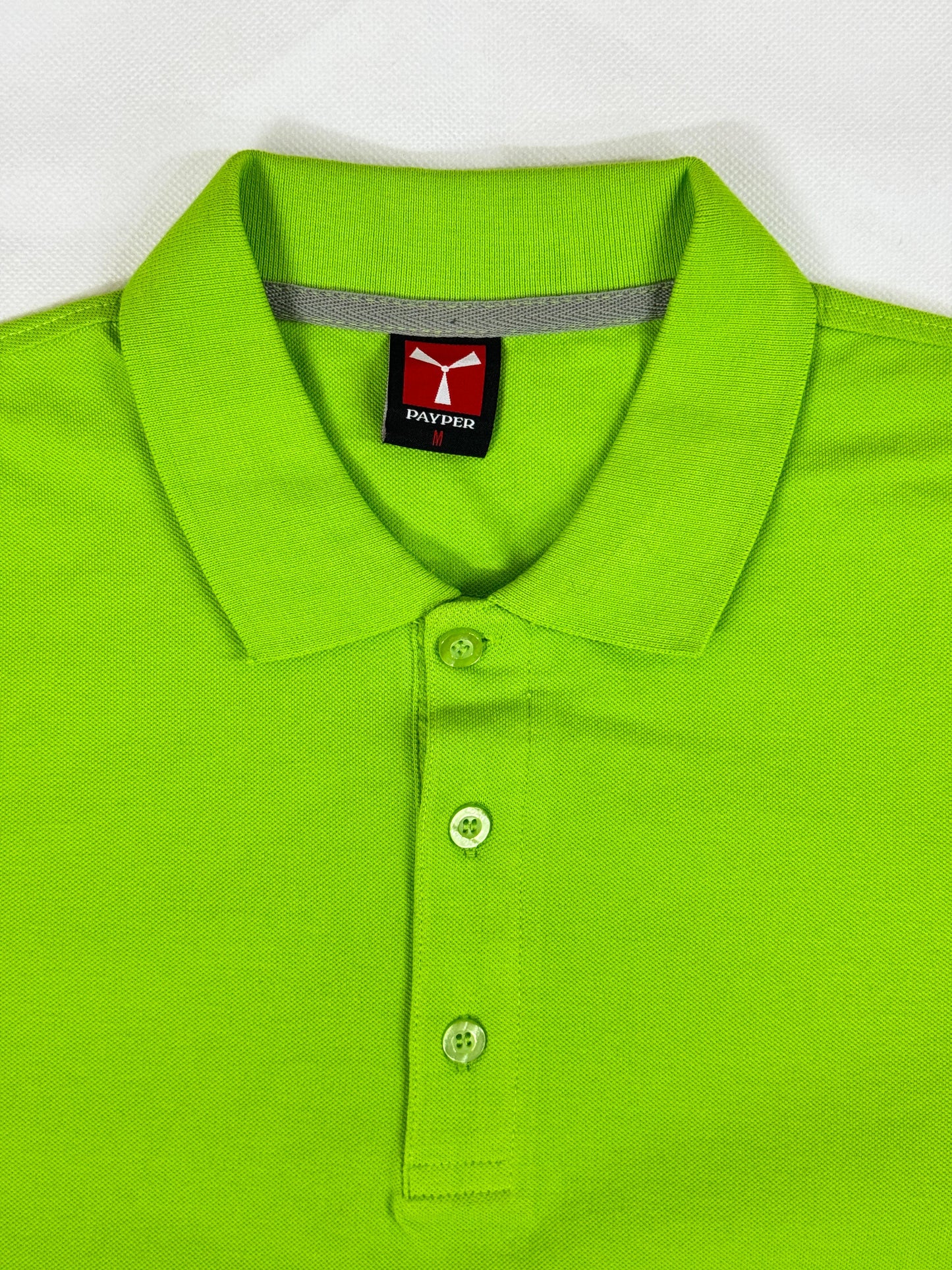 Men’s Lime Green Polo Shirt – Fresh Look, Everyday Comfort