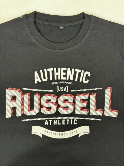Men’s Russell Athletic Black T-Shirt – Authentic USA Street Style