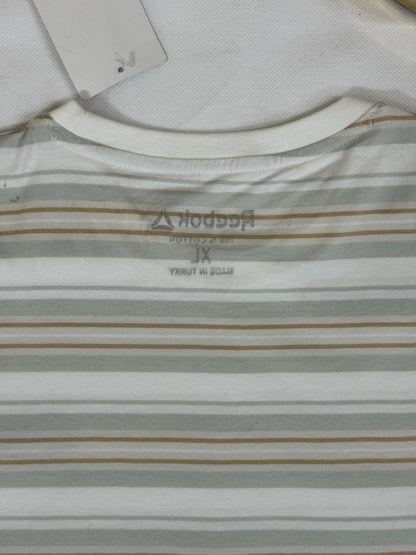 Men’s Reebok Striped T-Shirt – Laidback Style, Everyday Comfort
