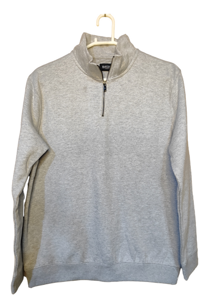 Burton Menswear half zip funnel neck sweat