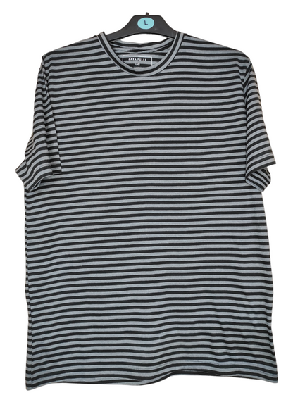 Topman Mens T-Shirt Striped